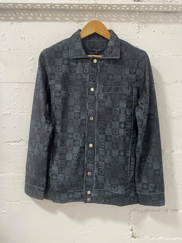 Louis Vuitton Shirt Grey Blue  | MASSIMOLUXURYOUTLET