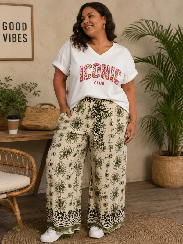 Pantalon grande taiile  | Jus de coco 