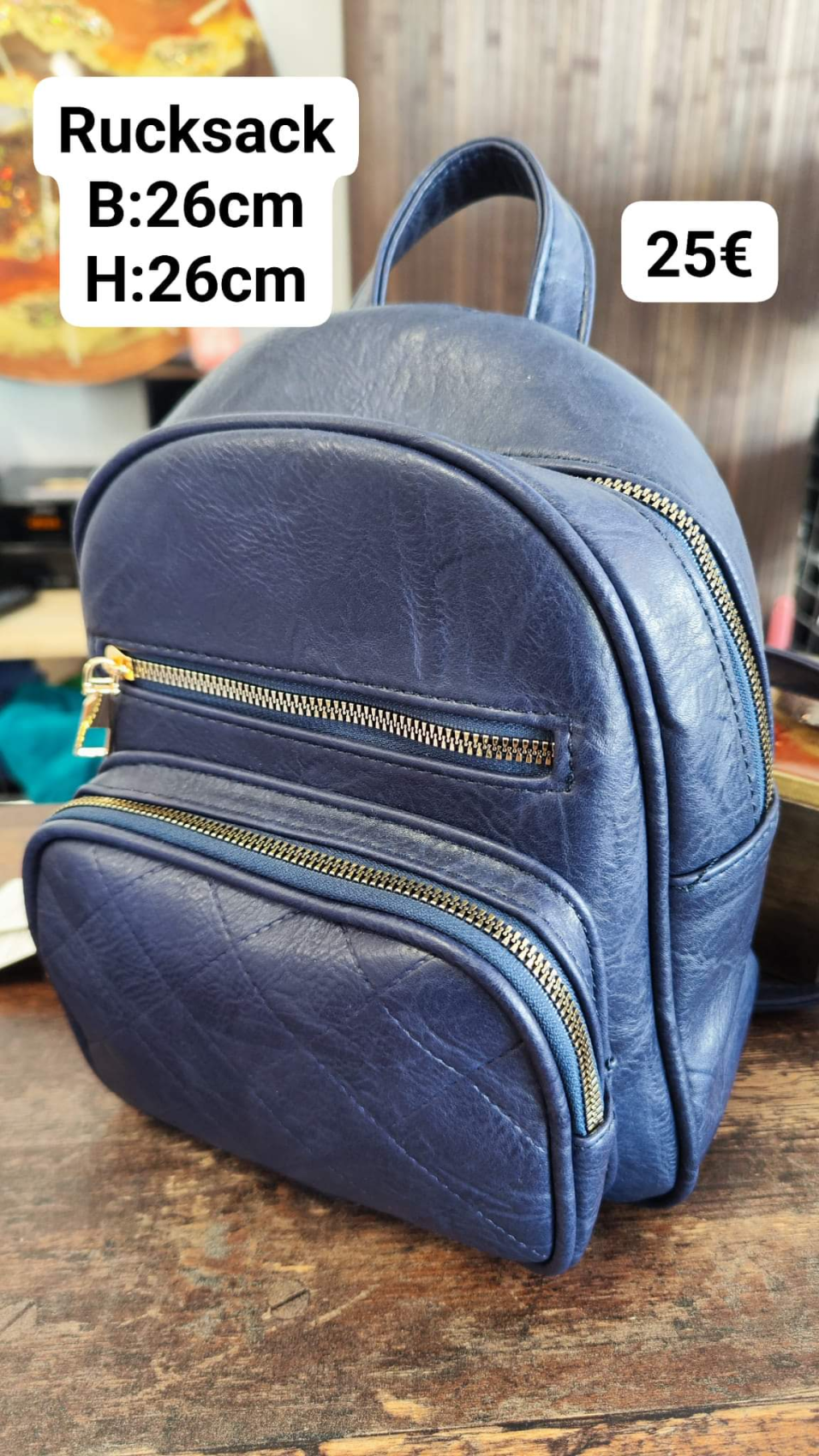Klein Rucksack blau  | Lieblings Schuhe