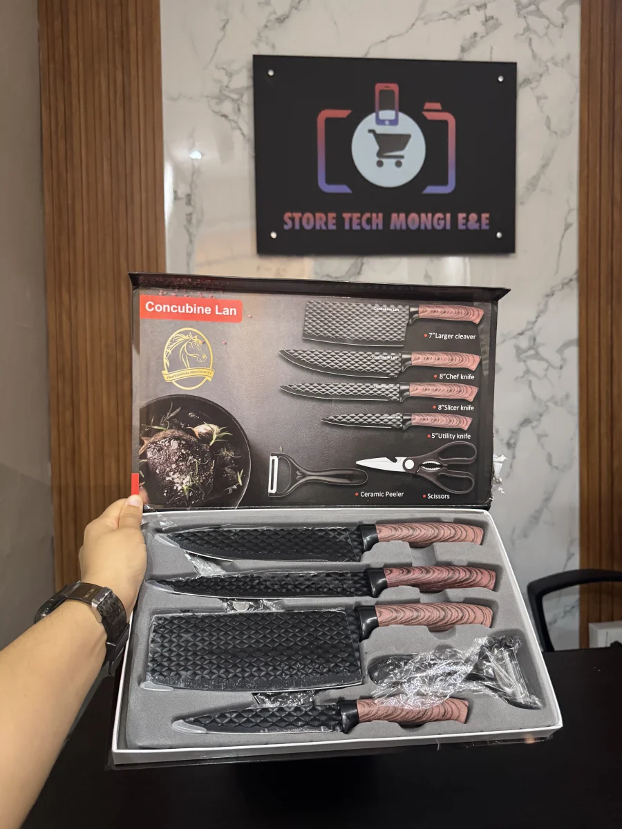 Juegos de cuchillos de 6 unidades  | STORE TECH MONGI E&E