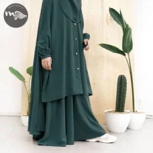 ENSEMBLE ABAYA KHIMAR SABAA | AMCOSMETIK