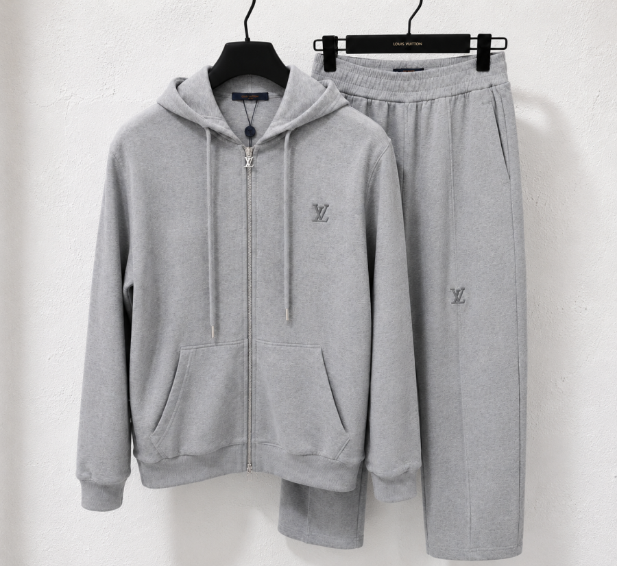 Louis Vuitton Tracksuit Monogram Light  Grey | 