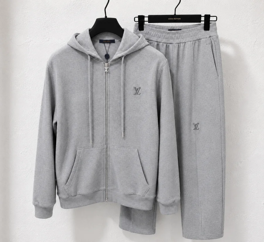 Louis Vuitton Tracksuit Monogram Light  Grey | 