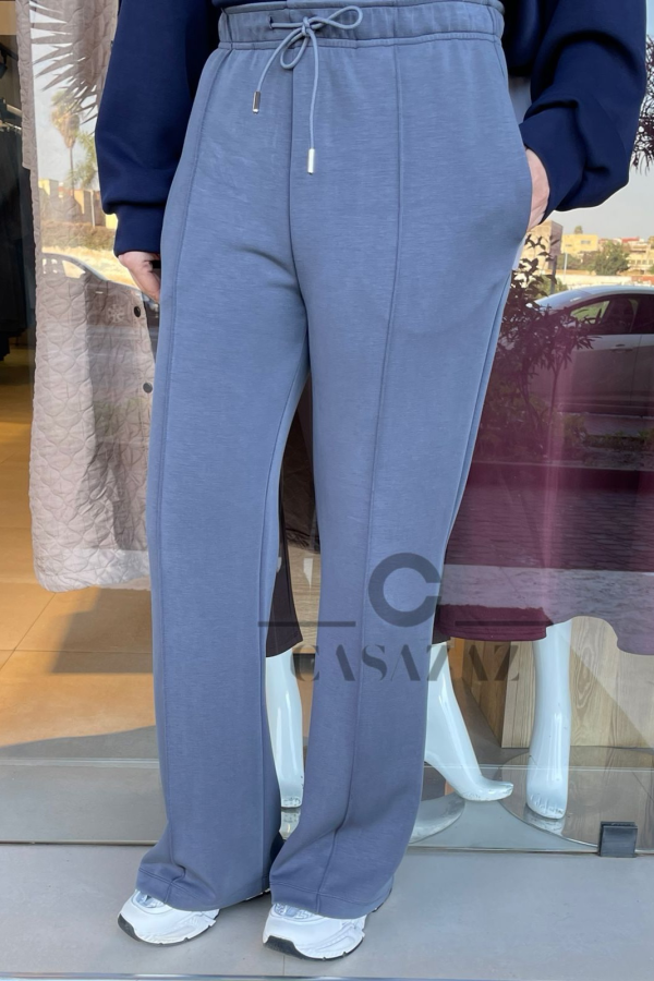 Pantalon jogging évasé avec nervures | CasaZaz