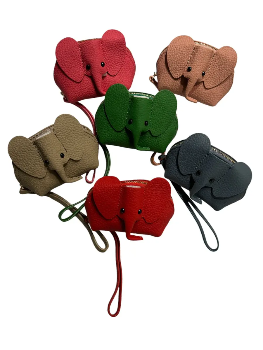 Porta Monete Elefantino in pelle | Carvin Bags