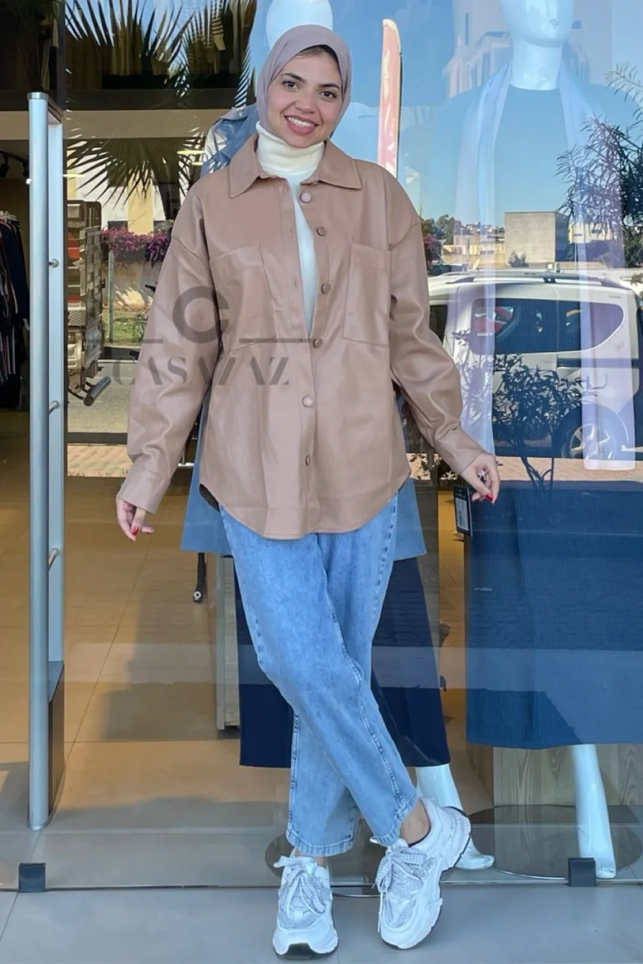 Veste Effet Cuire | CasaZaz