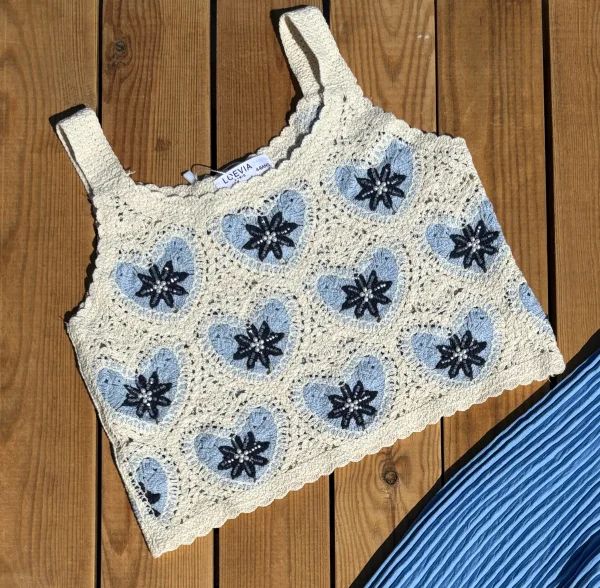 Top en crochet 💙 | Lena in Love 