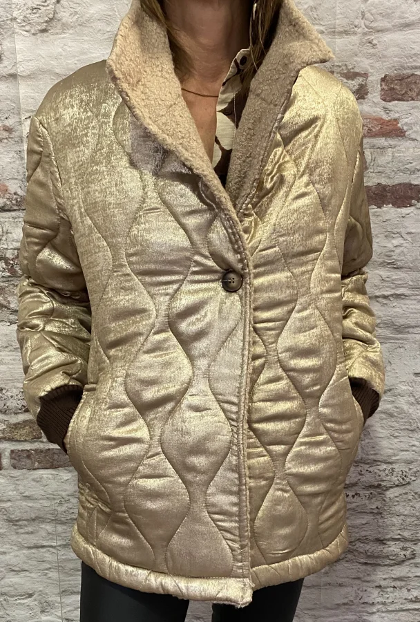 Veste golden april | Jus de coco 