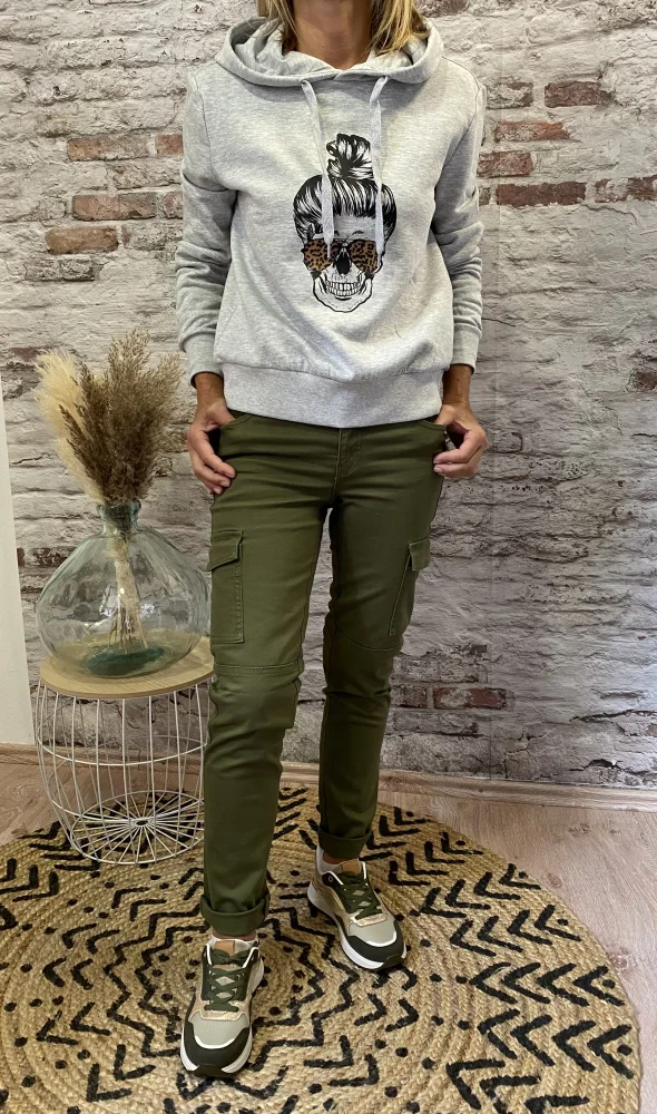 Pantalon cargo kaki  taille XS AU XL | Jus de coco 