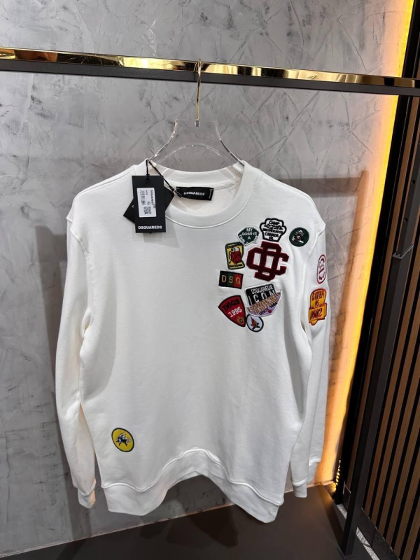 Dsquared2 Icon Sweatshirt White  | MASSIMOLUXURYOUTLET