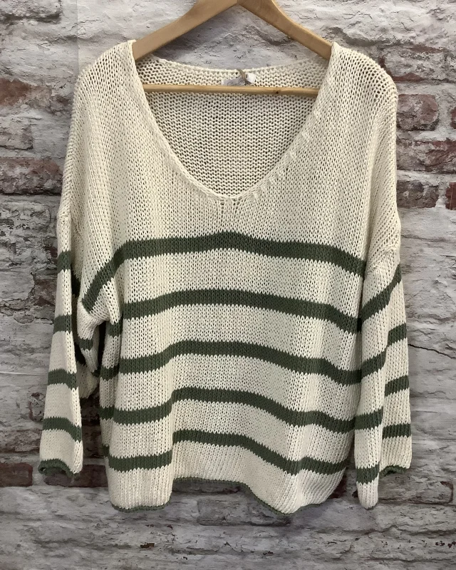 Pull rayé maille coco | Jus de coco 