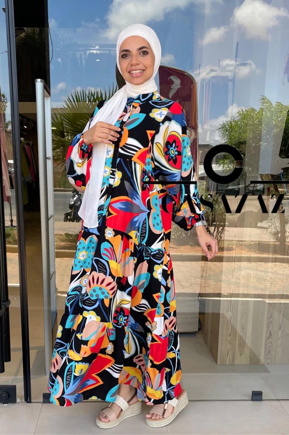 Robe Bold Bloom | CasaZaz