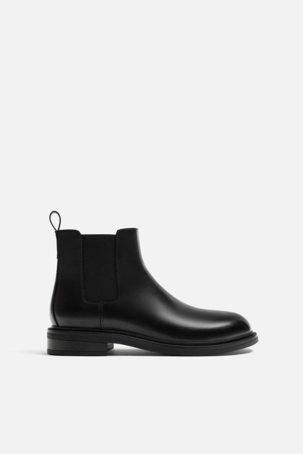 ZARA® Bottes chelsea à bout rond | STYLE HUB ™