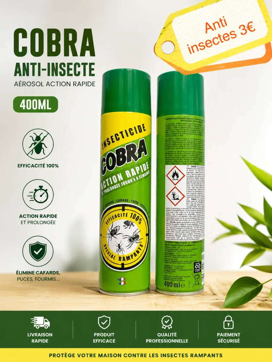 Anti insectes cobra | Cleaner02