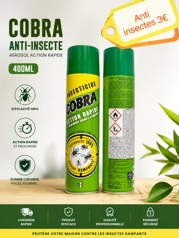 Anti insectes cobra | Cleaner02