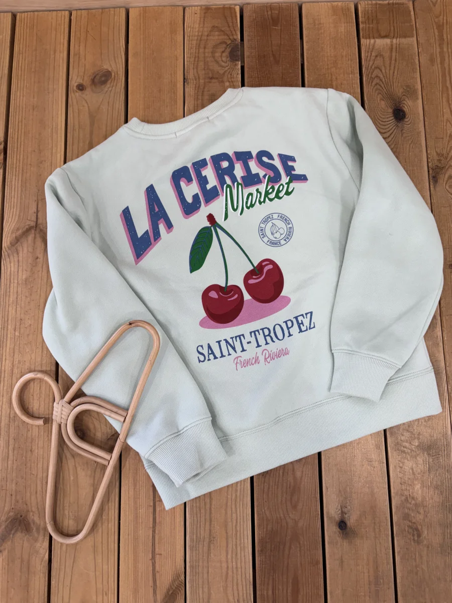 Sweat CERISES  | Lena in Love 