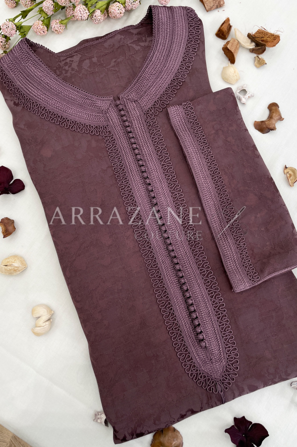 Caftan zwak mallam marron | CasaZaz