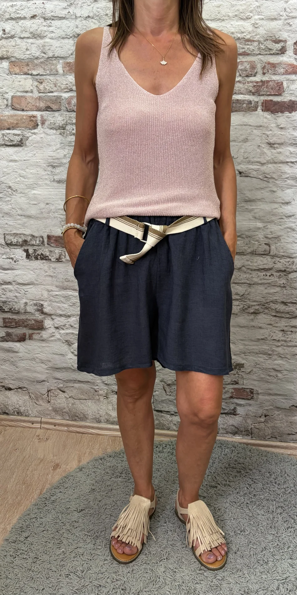 Short lin viscose | Jus de coco