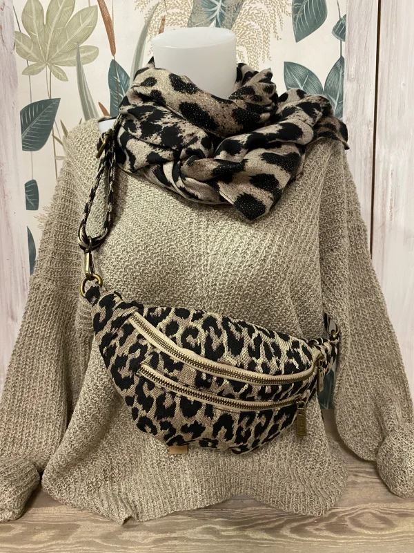Sac banane leopard | Jus de coco 