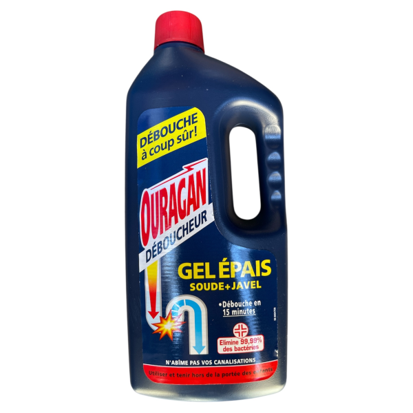 Déboucheur Gel Épais OURAGAN | Miniprix