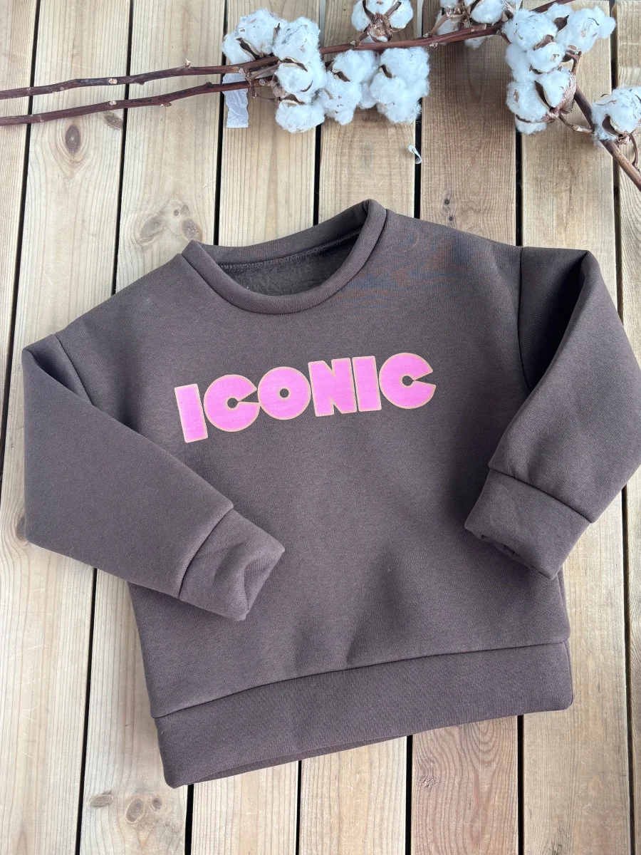 Sweat iconic marron | Lena in Love 