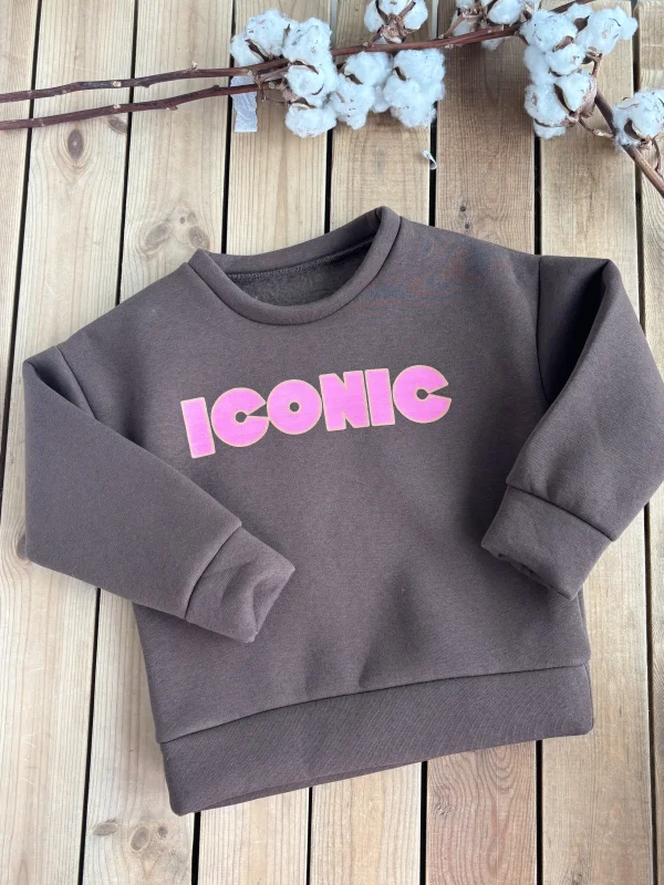 Sweat iconic marron | Lena in Love 