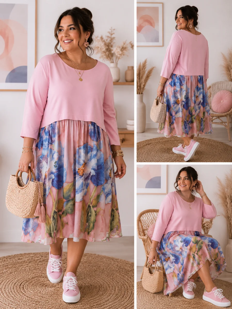Robe " eleganza" 38 au 46/48 | Les Chics Filles by Sab 