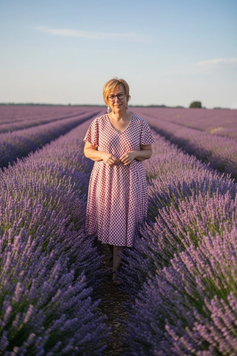 Robe vichy | Chez Florem