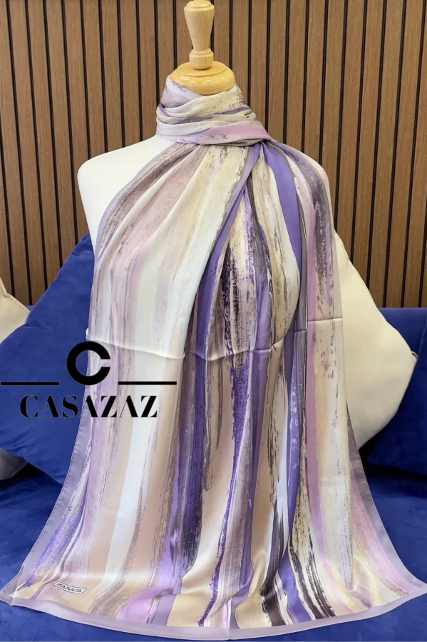 Chale Crêpe Satine Imprimé  | CasaZaz
