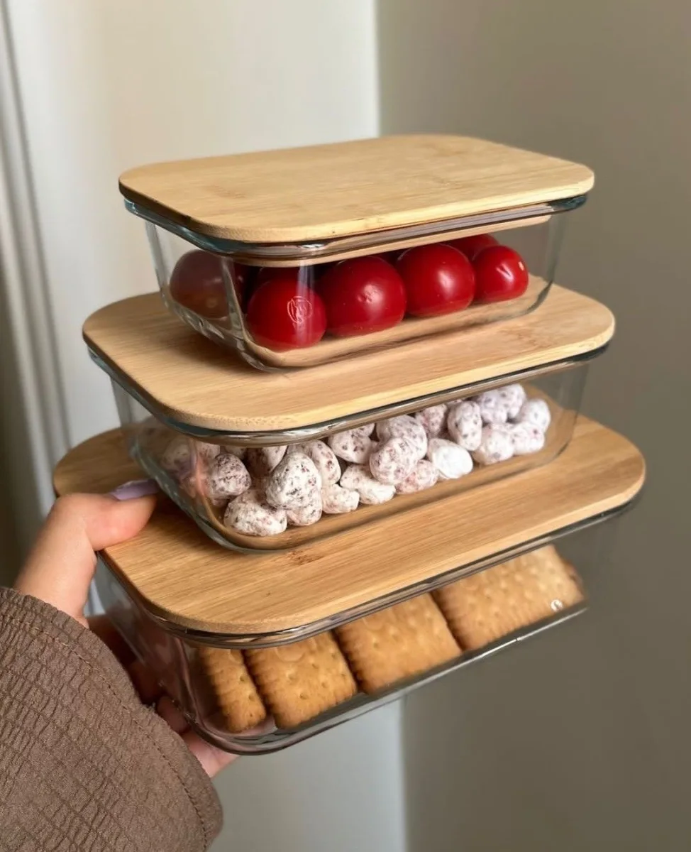 SET DE 3 BOITES EN VERRE  | JOHANA 