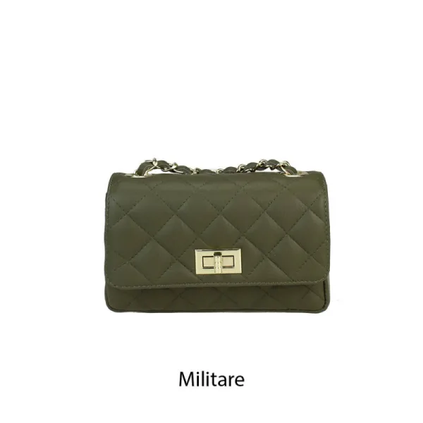 Borsa piccola in pelle trapuntata | Carvin Bags