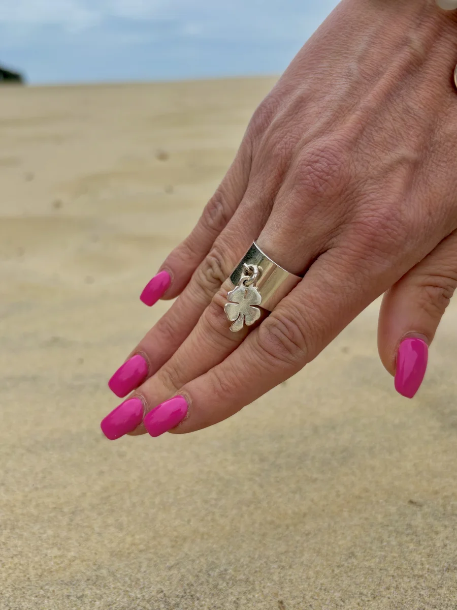 Bague trèfle  | Les Bohémiennes Biganos