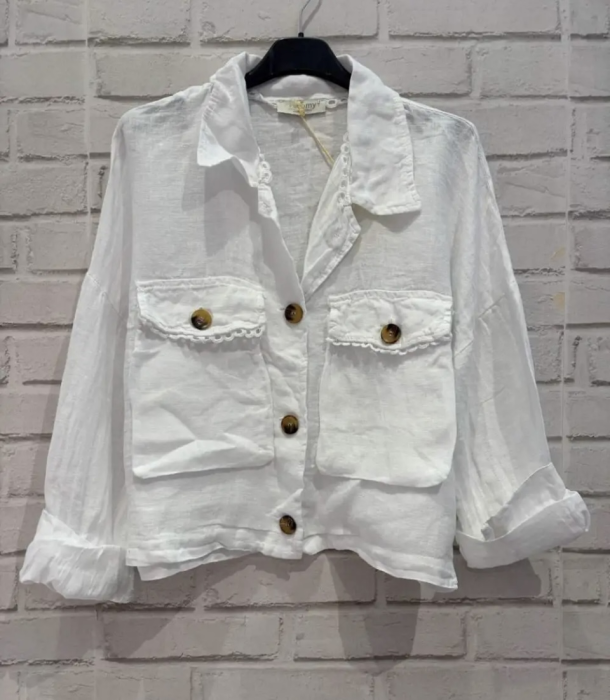 Veste lin | Jus de coco 