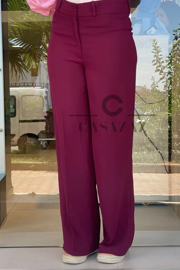 Pantalon large plies | CasaZaz