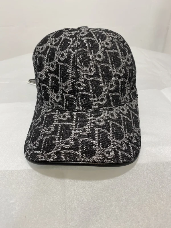 Christian Dior Cap Black/Grey | MASSIMOLUXURYOUTLET