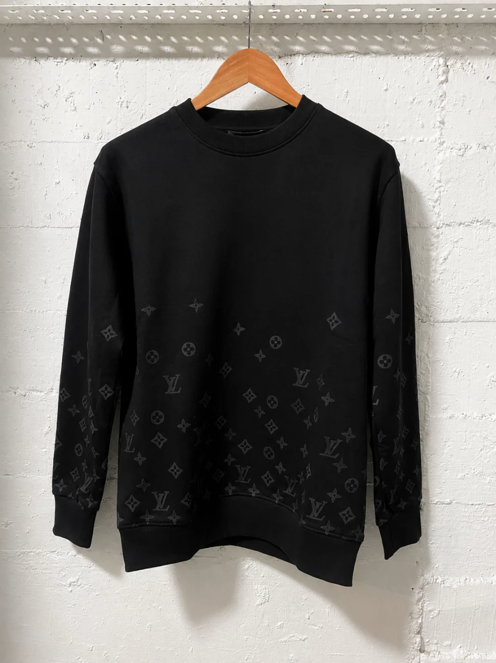 Louis Vuitton Sweatshirt Black/Black | 