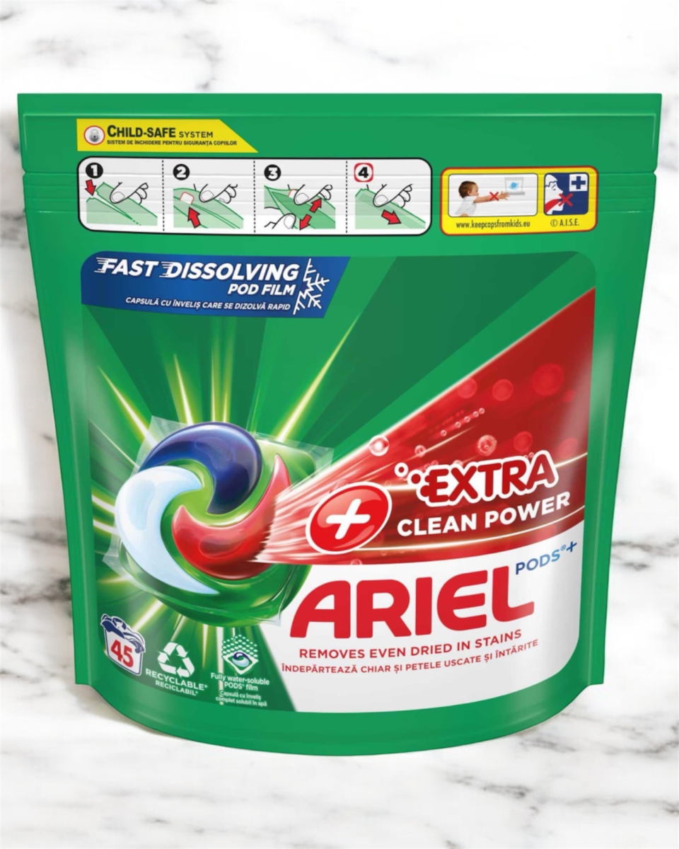 ARIEL PODS EXTRA CLEAN - 45 PODS | Miniprix