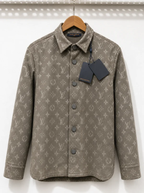 Louis Vuitton Shirt Monogram  Light Dark Grey  | 