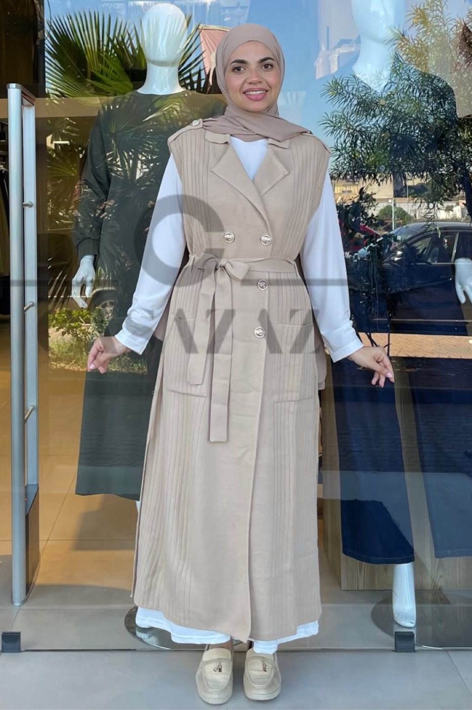 Gilet Maille Long | CasaZaz