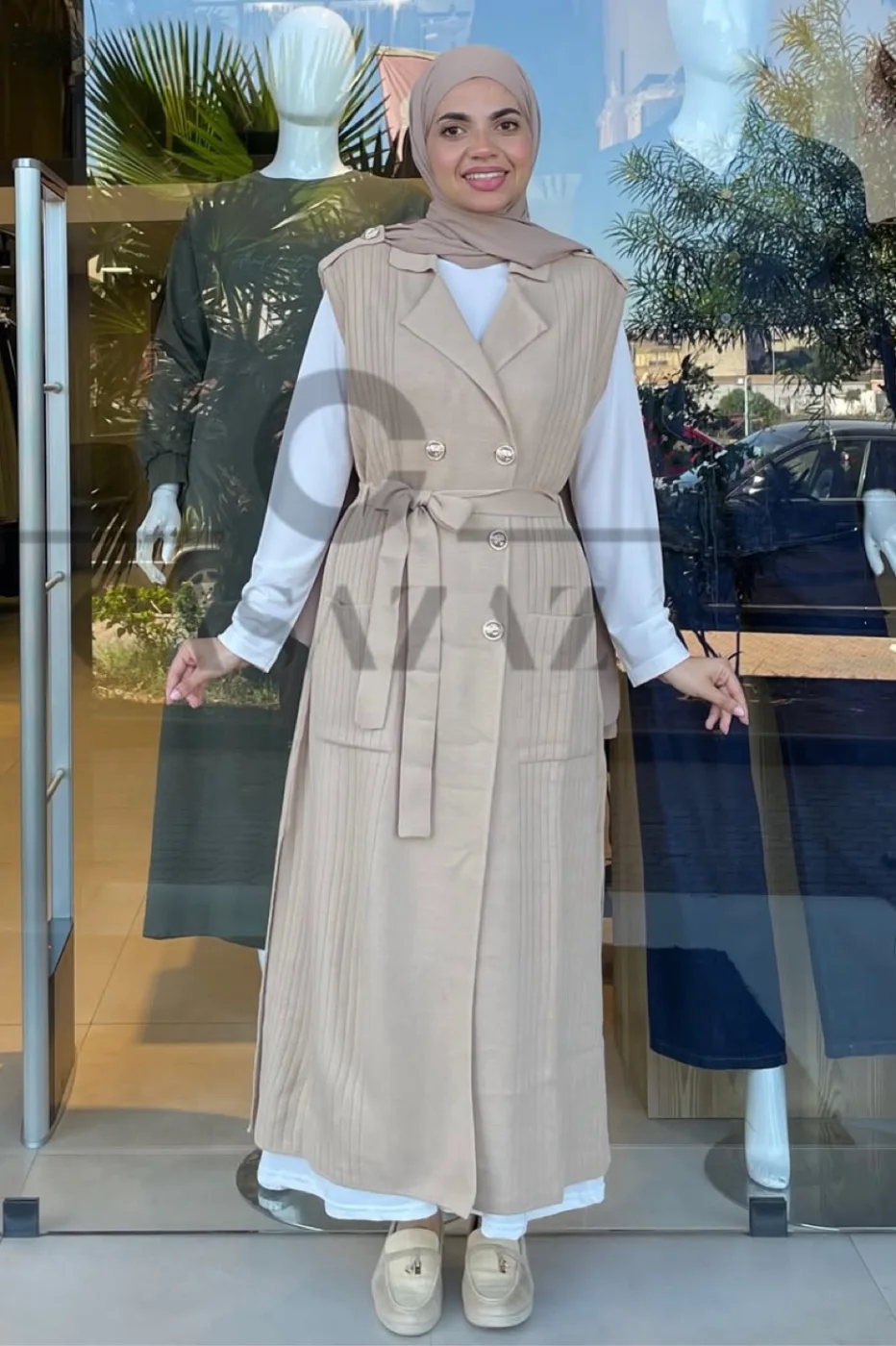 Gilet Maille Long | CasaZaz