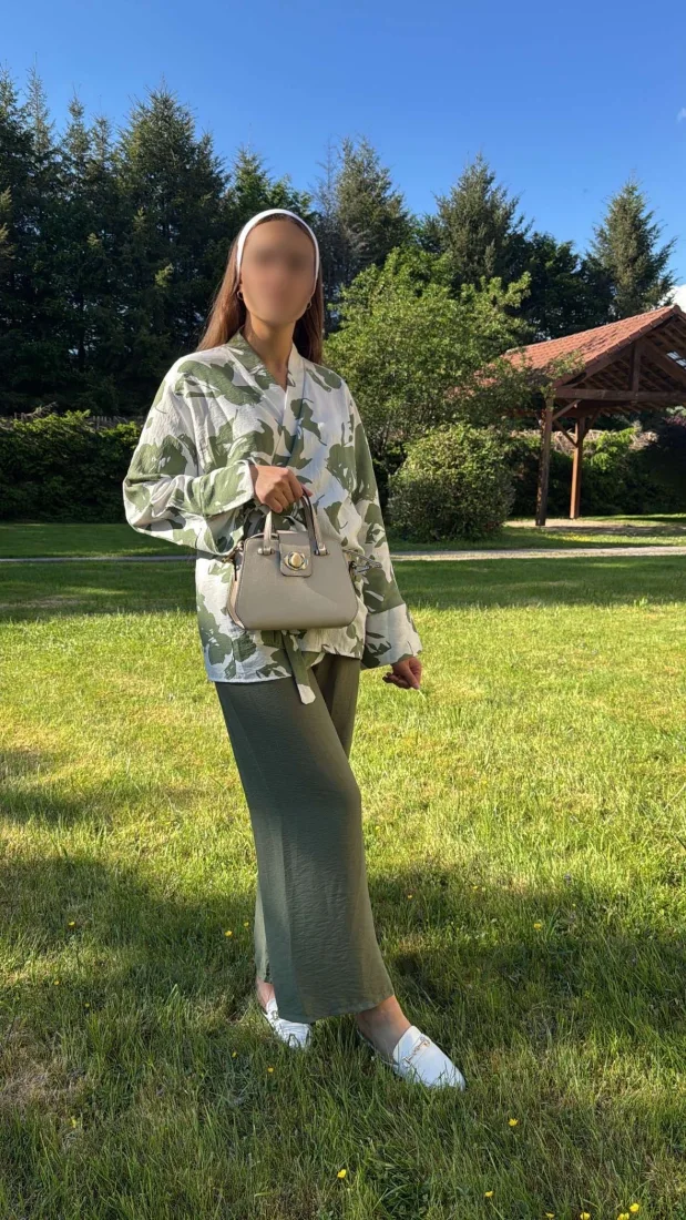 Ensemble kaki DANIA | AYRA Prêt-à-porter