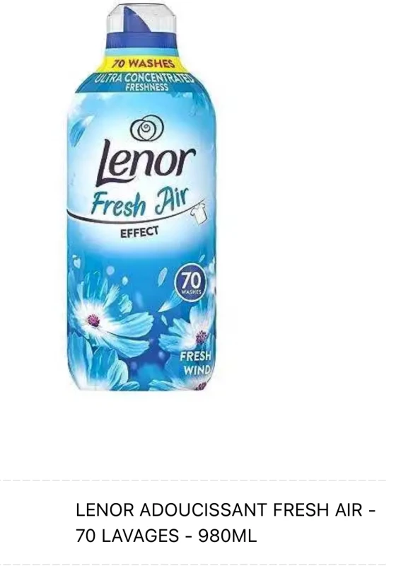 LENOR ADOUCISSANT FRESH AIR | fresh home