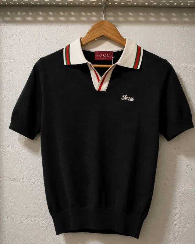 Gucci Firenze 1921 Polo Shirt Black | 