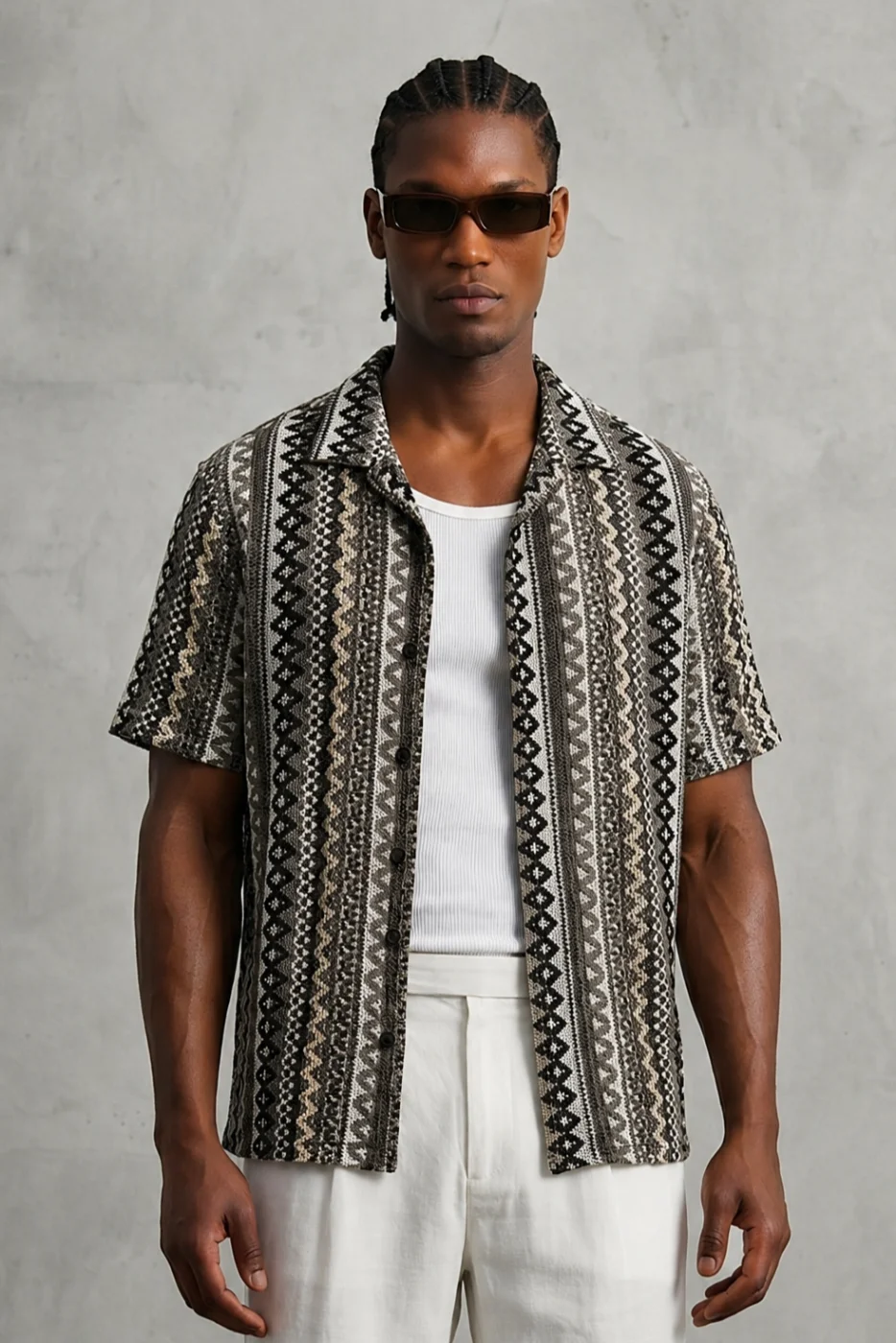 Camisa Havaiana estilo Tricot Cod.939 | definne