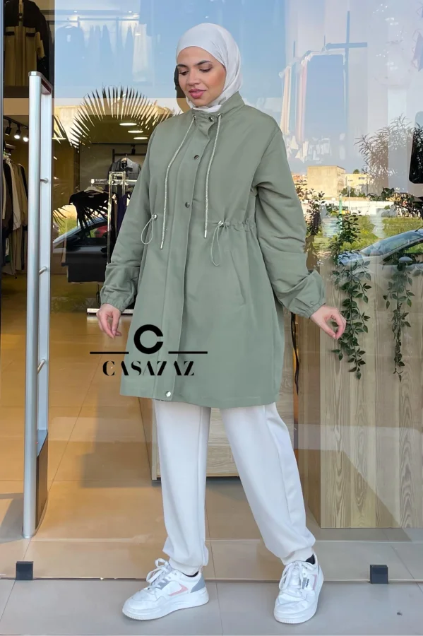 Trench Court Boutons | CasaZaz