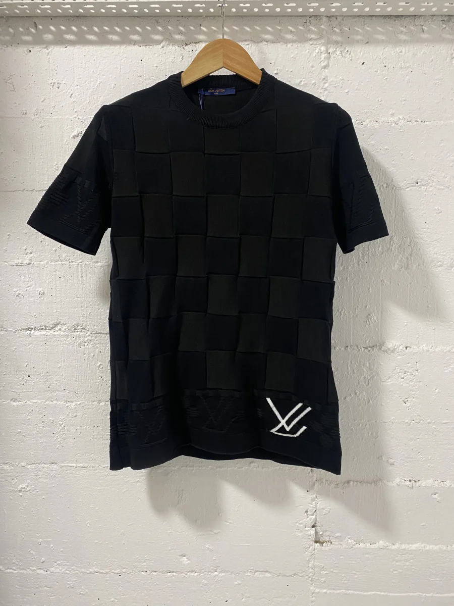 Louis Vuitton T-Shirt Knitwear Black | MASSIMOLUXURYOUTLET