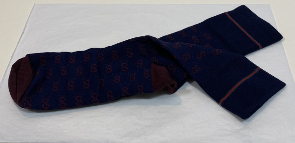 Gucci Firenze Cotton Socks Blue | 