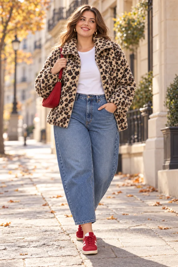 PRÉCOMMANDE veste " léopard " 38 au 50 | Les Chics Filles by Sab