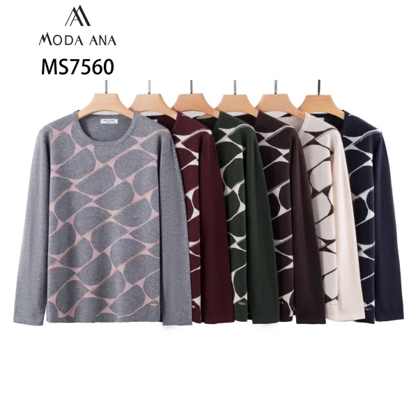 Camisola Mosaico Moda Ana | Sublime Moda Feminina