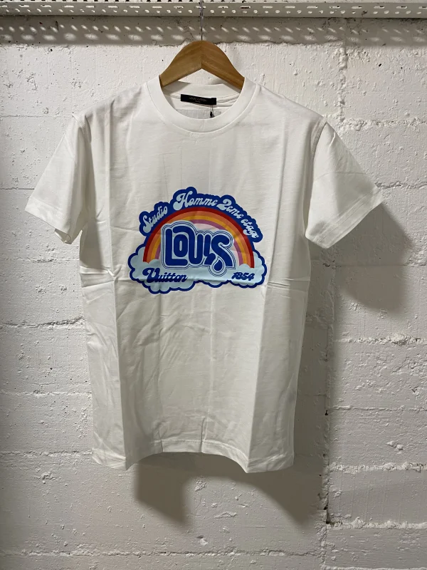 Louis Vuitton T-Shirt White/Print | MASSIMOLUXURYOUTLET